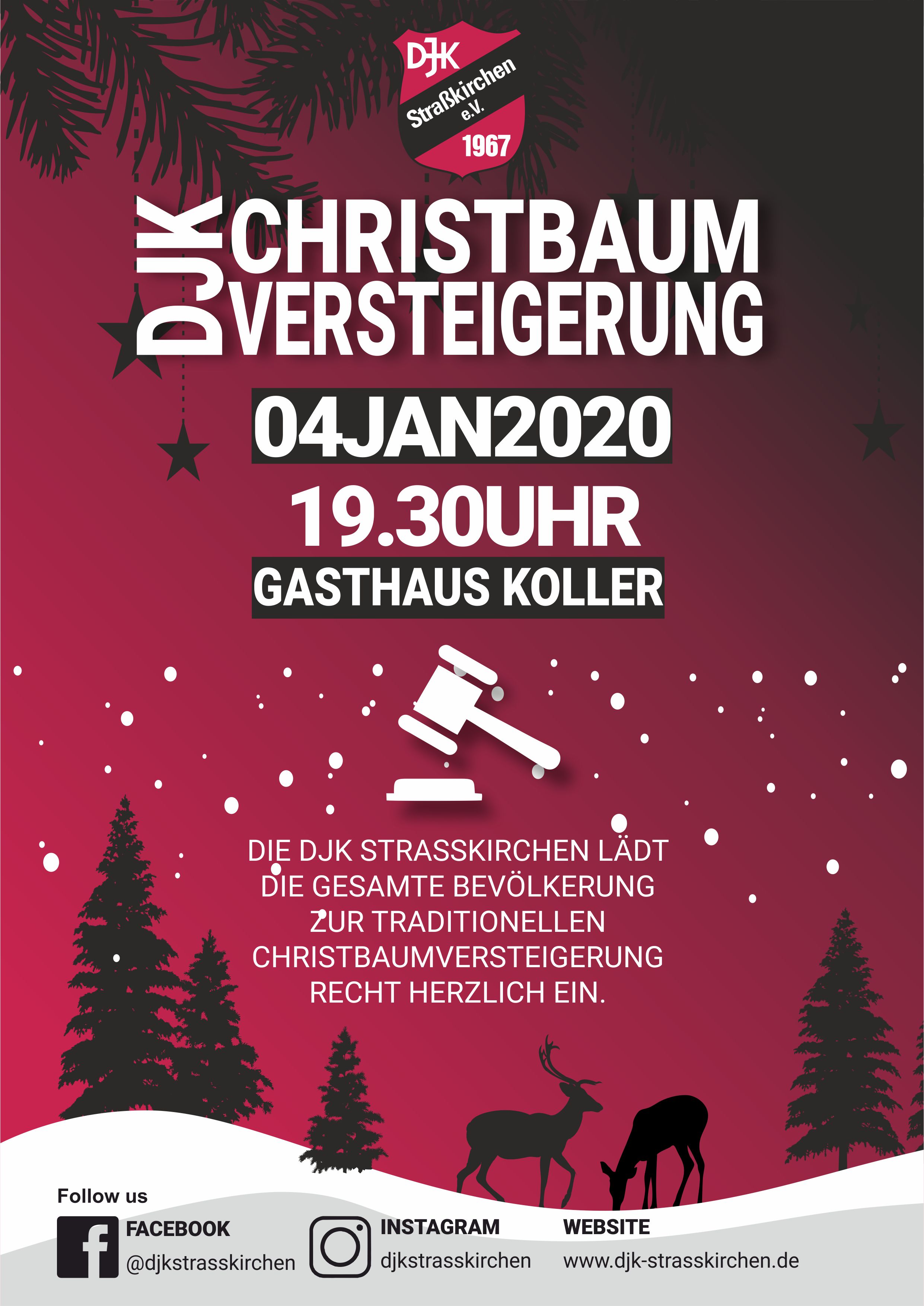 DJK Christbaumversteigerung 2020