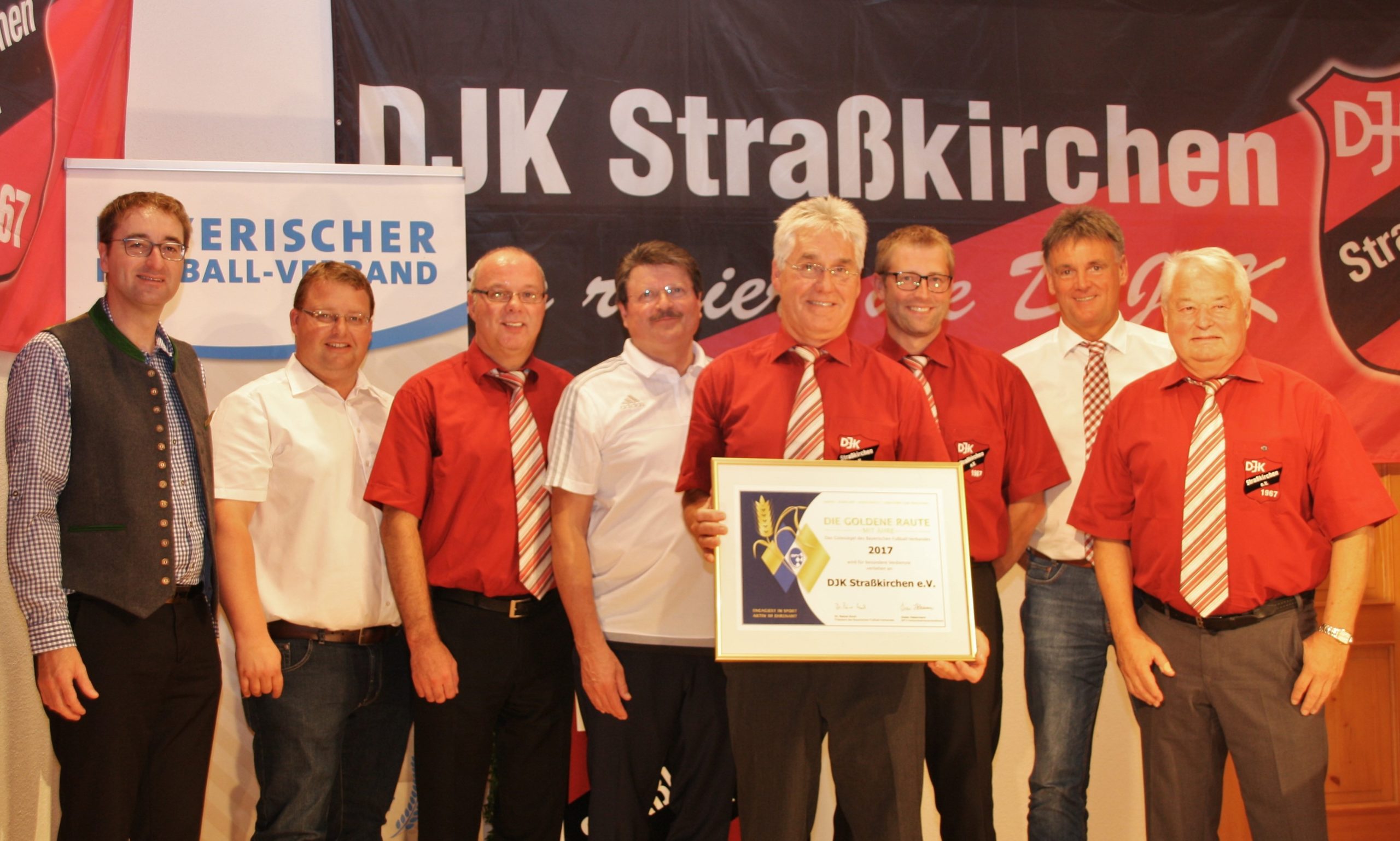 DJK Straßkirchen mit Goldener Raute mit Ähre ausgezeichnet – Inklusion wird in der DJK gelebt