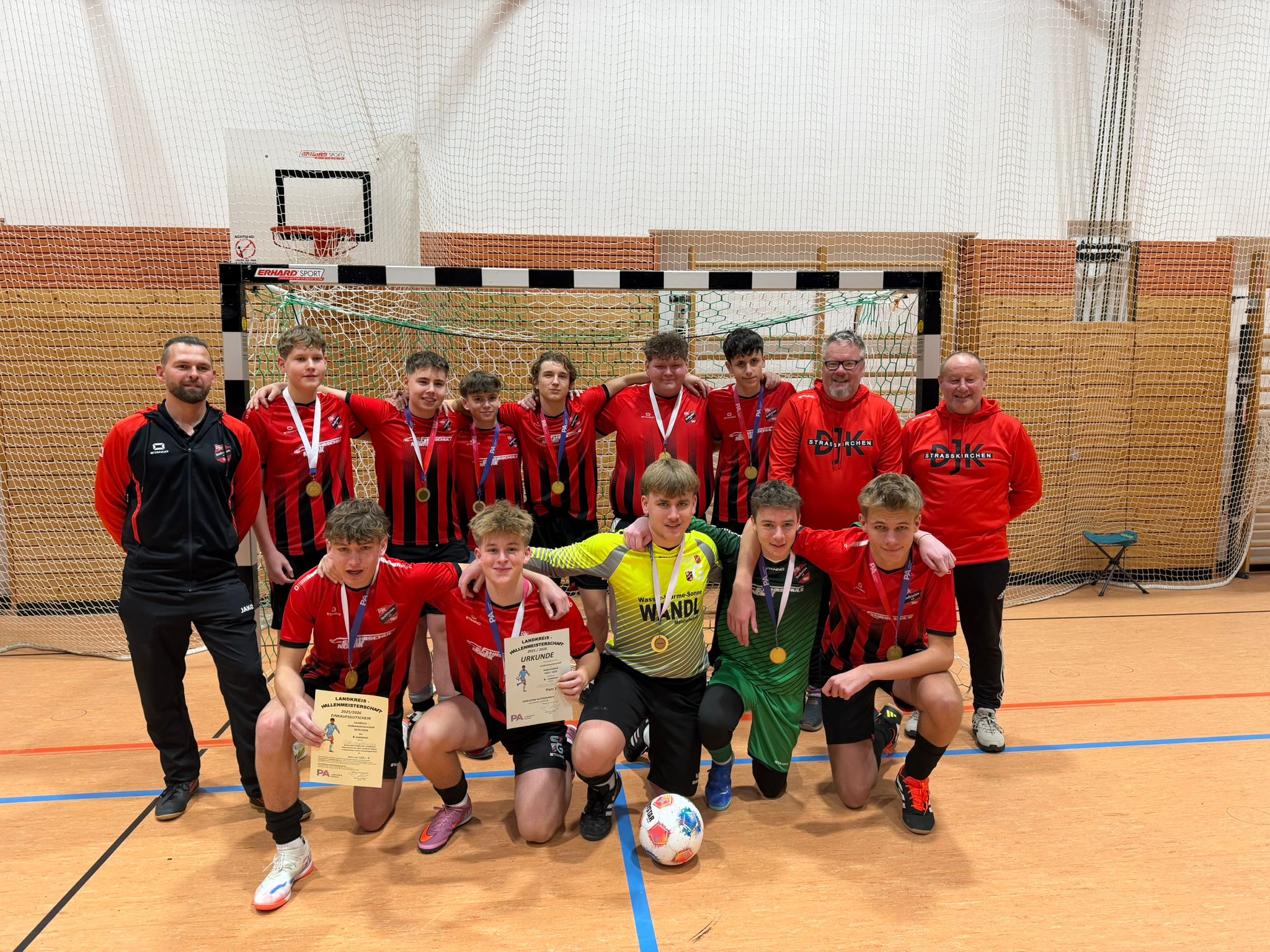 Toller Erfolg beim Landkreispokal: B-Jugend schafft dritten Platz